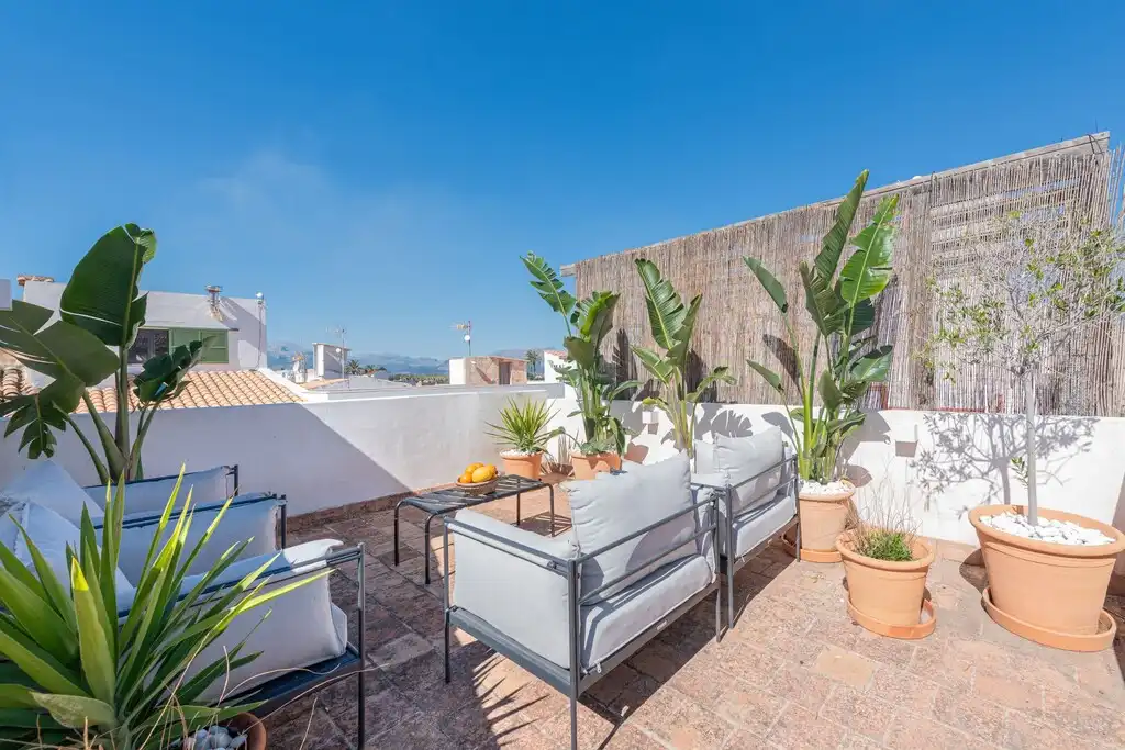 Terrace of Country homes for sale in Alcúdia  with Air Conditioner and Terrace