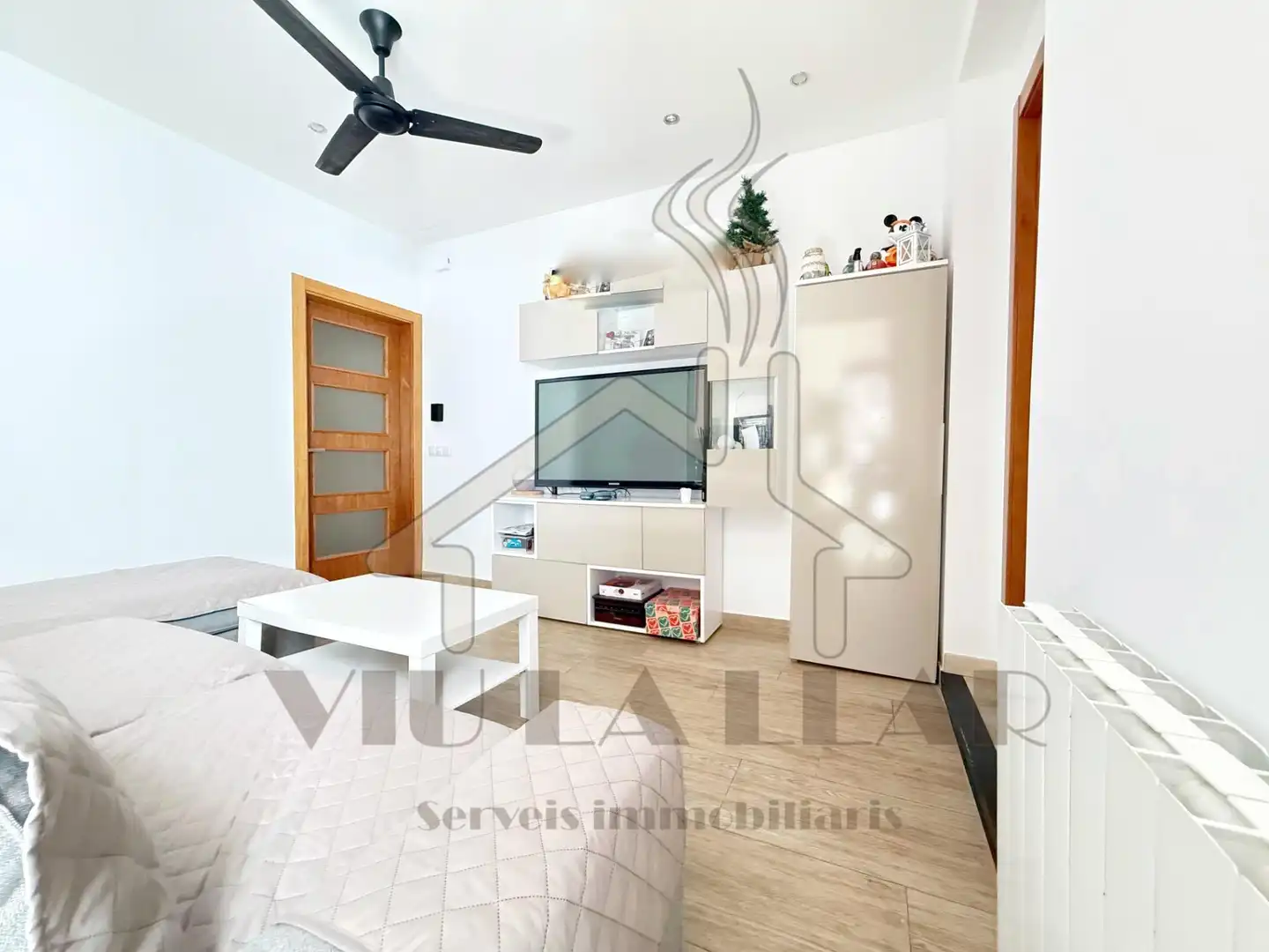 Sala de estar de Piso en venta en Mataró con Calefacción y Terraza