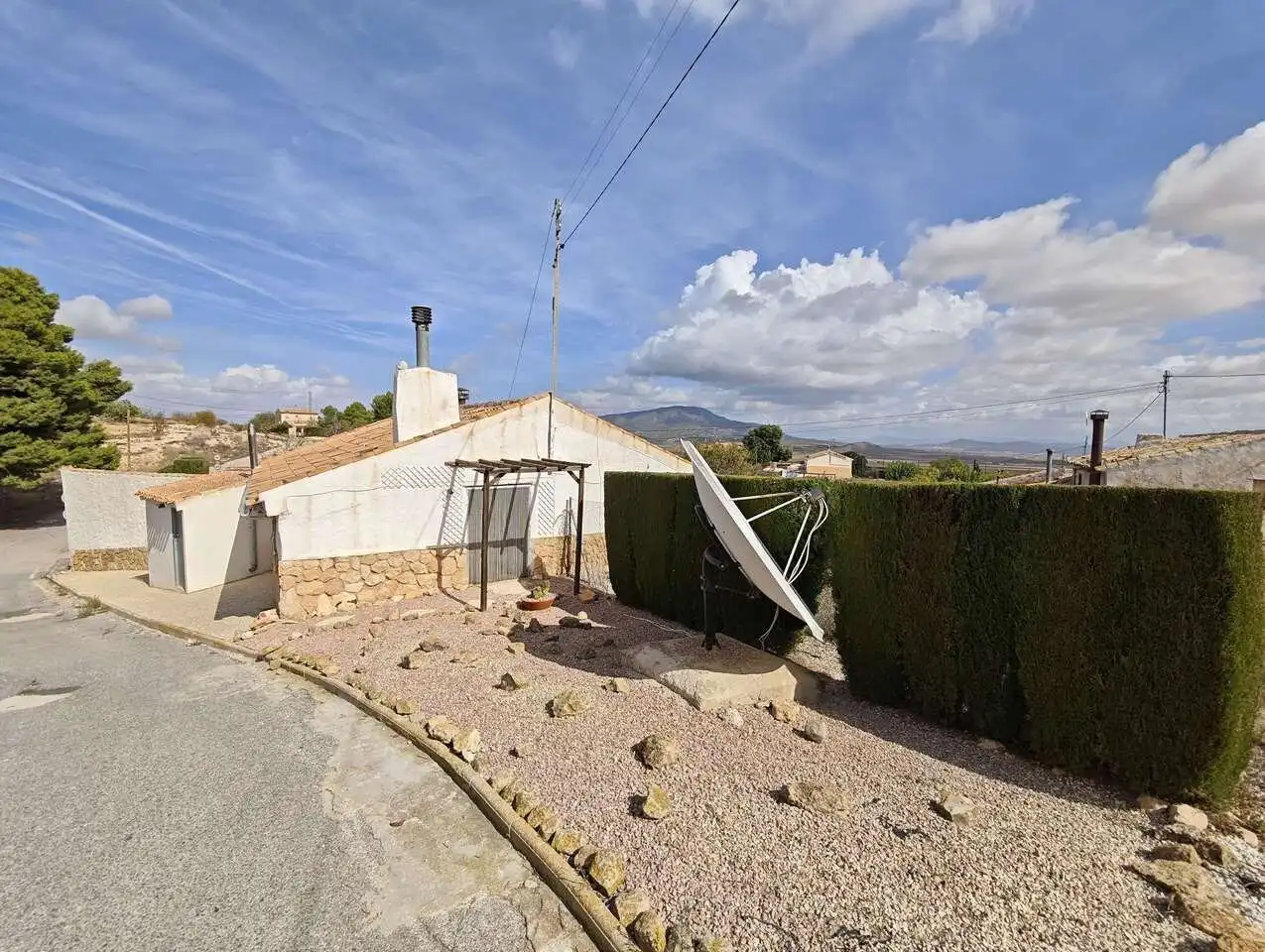Vista exterior de Finca rústica en venta en Yecla con Terraza y Amueblado