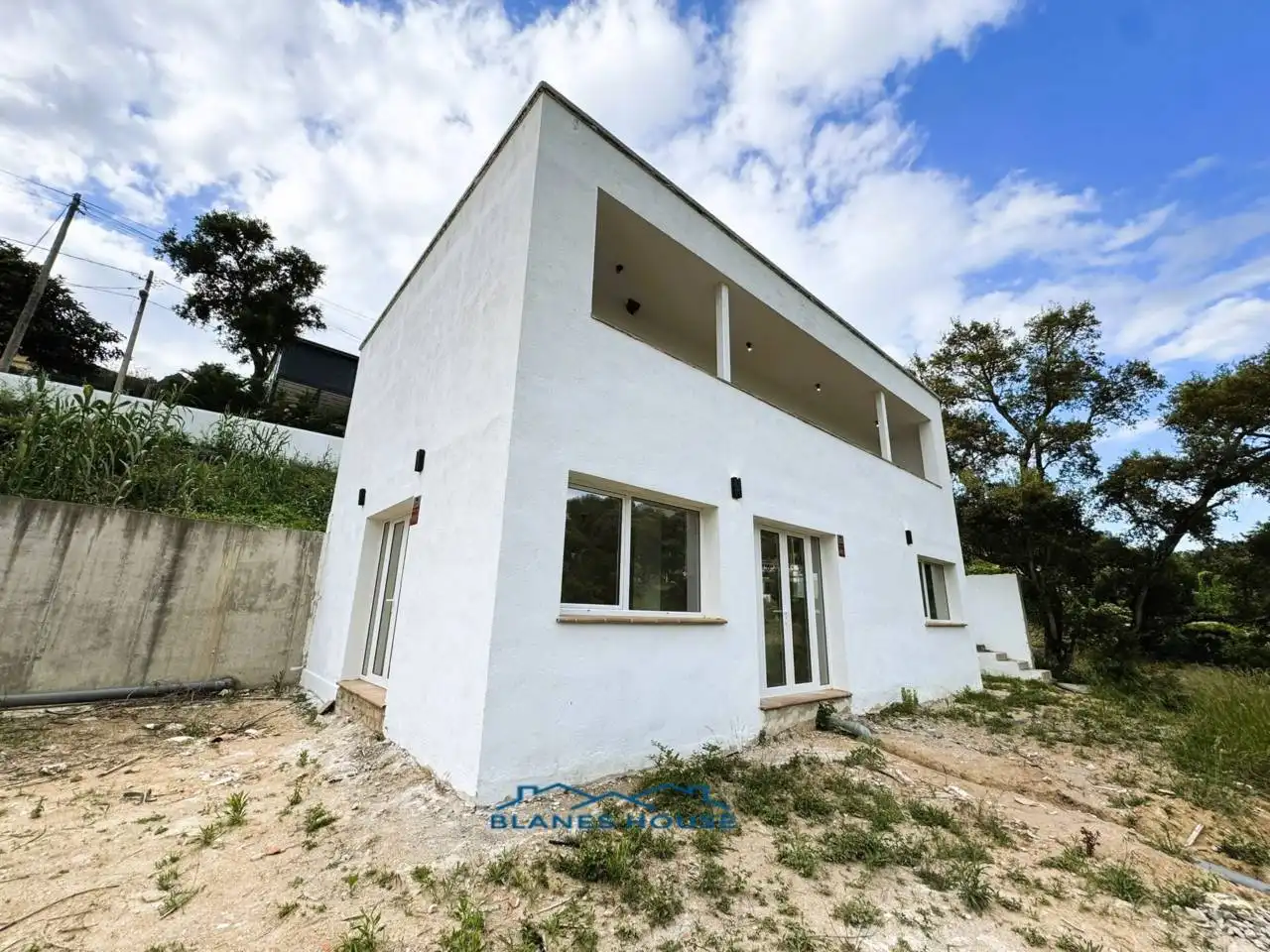 Vista exterior de Casa o xalet en venda en Maçanet de la Selva amb Jardí privat, Terrassa i Alarma
