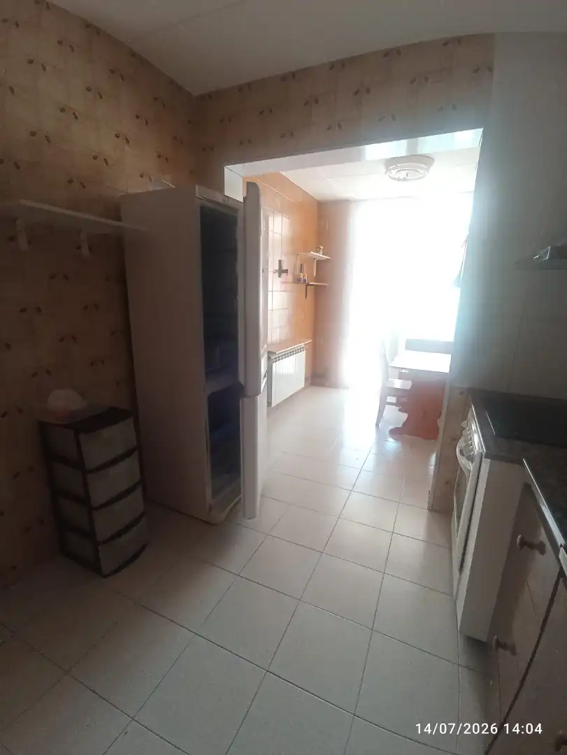 Kitchen of Flat for sale in Berga  with Heating, Terrace and Balcony