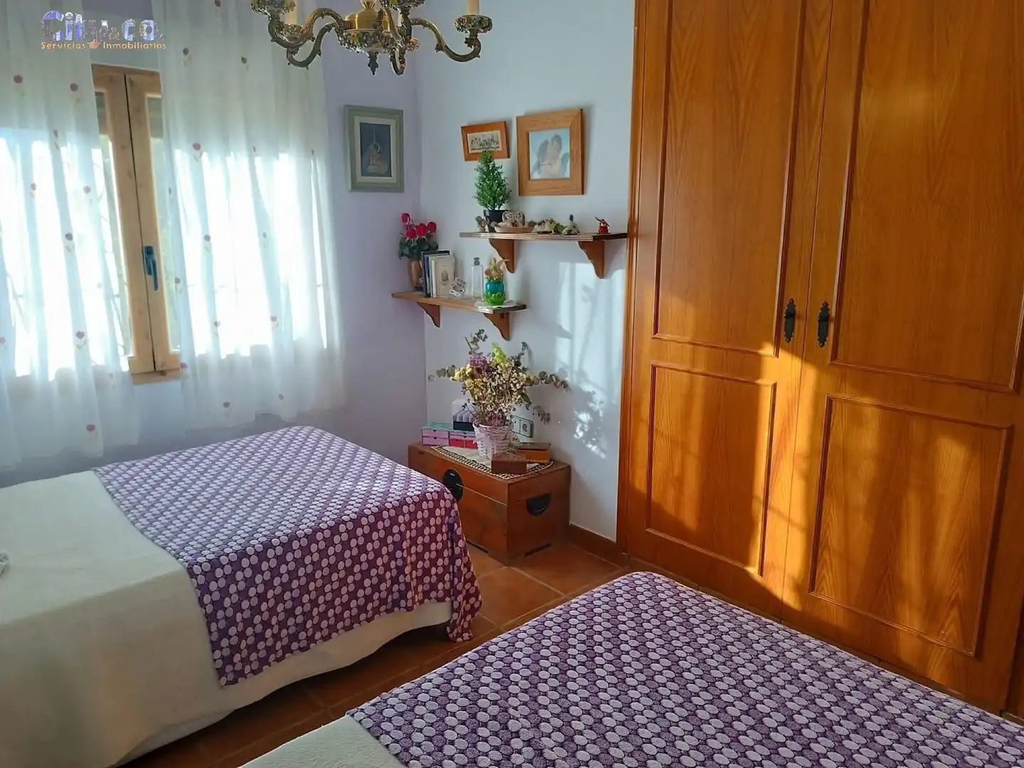 Bedroom of Houses for sale in Molina de Segura  with Air Conditioner, Heating and Private garden