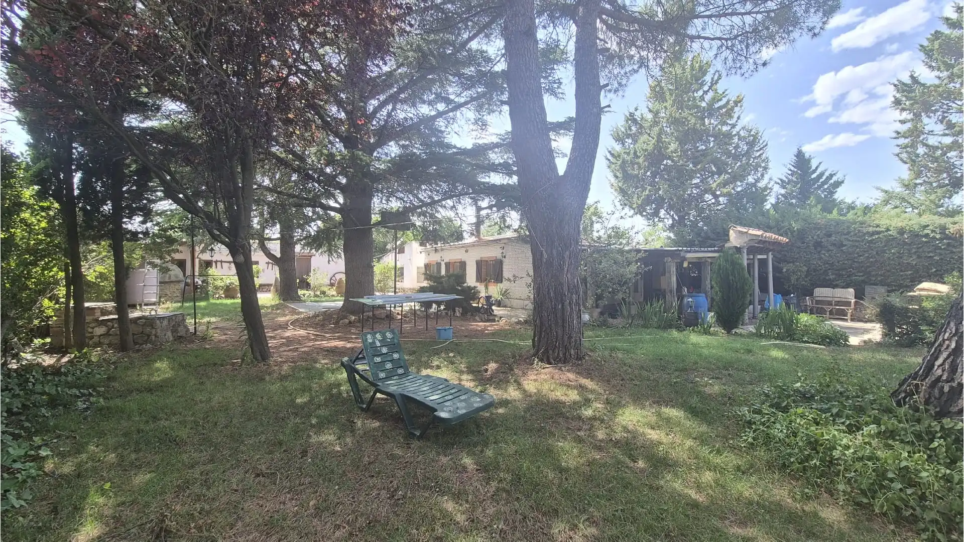 Garden of Houses for sale in Villamuriel de Cerrato  with Heating, Private garden and Swimming Pool