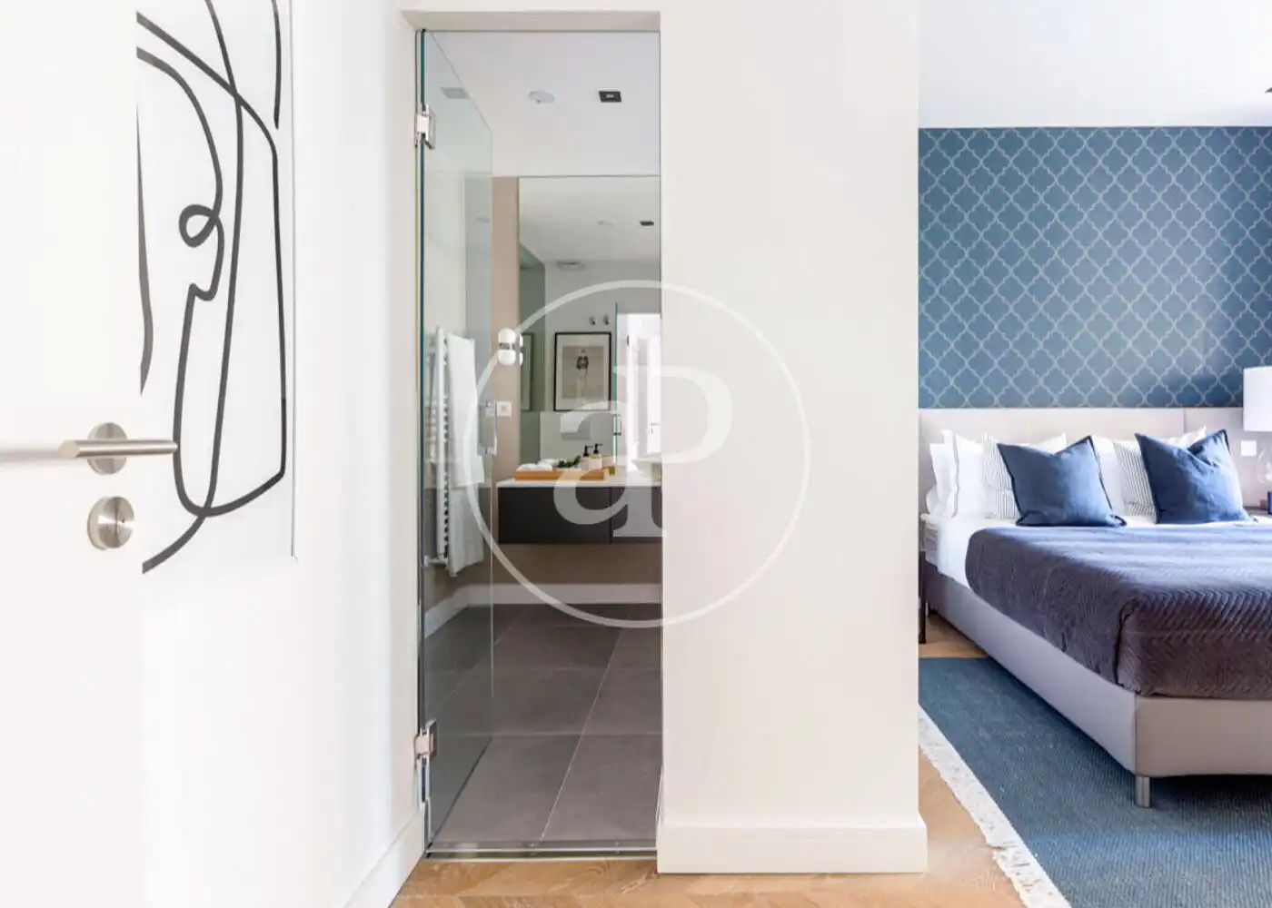 Schlafzimmer von Wohnung zum Verkauf in Madrid mit Klimaanlage, Heizung und Abstellraum