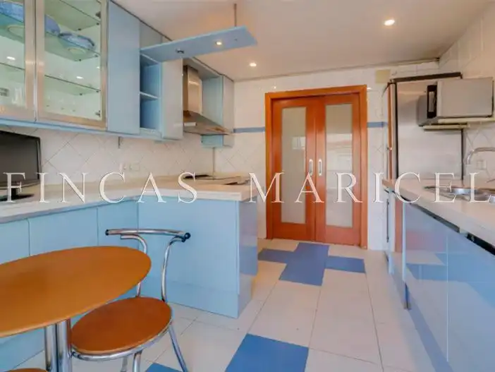 Kitchen of Attic for sale in Sitges  with Air Conditioner and Terrace