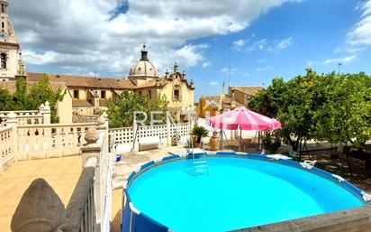 Vista exterior de Casa o xalet en venda en Xàtiva amb Aire condicionat, Jardí privat i Terrassa