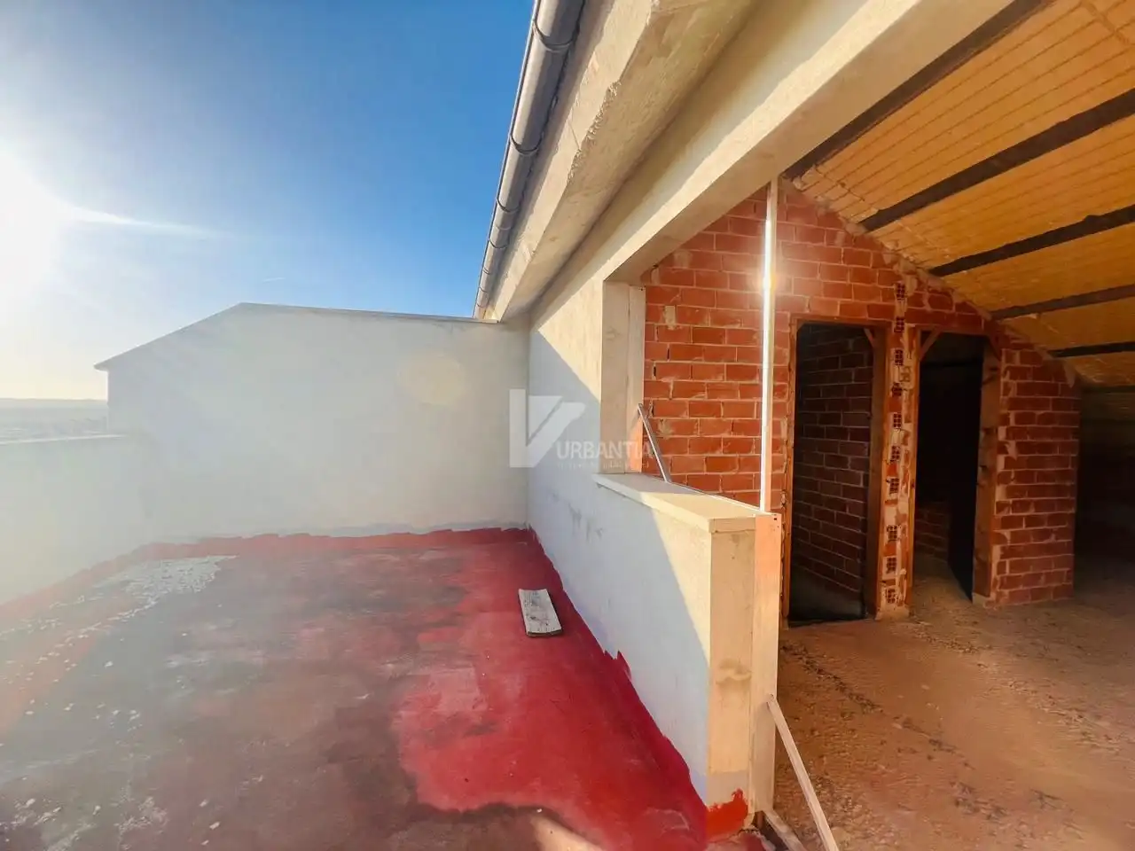 Terrassa de Casa adosada en venda en Larraga amb Terrassa i Balcó