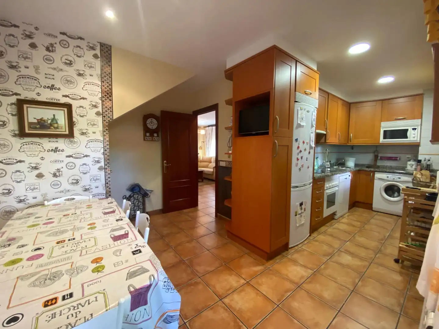 Cocina de Casa adosada de alquiler en Ribadesella con Calefacción y Terraza