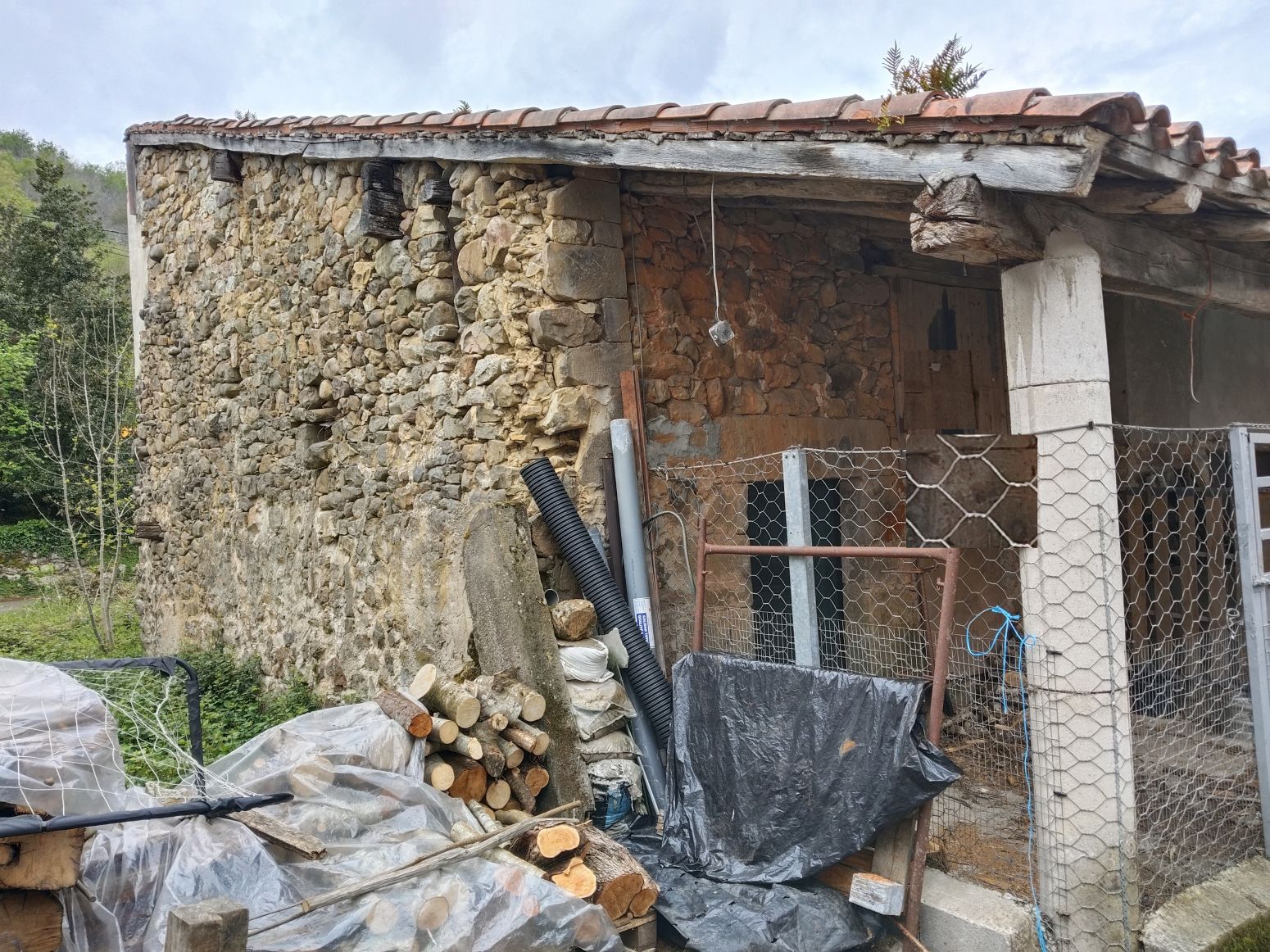 Vista exterior de Piso en venta en Rionansa
