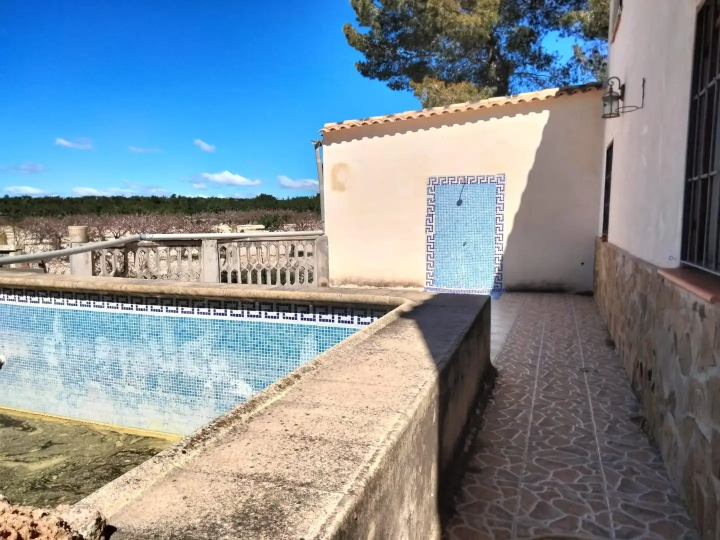 Schwimmbecken von Haus oder Chalet zum Verkauf in Mula mit Möbliert