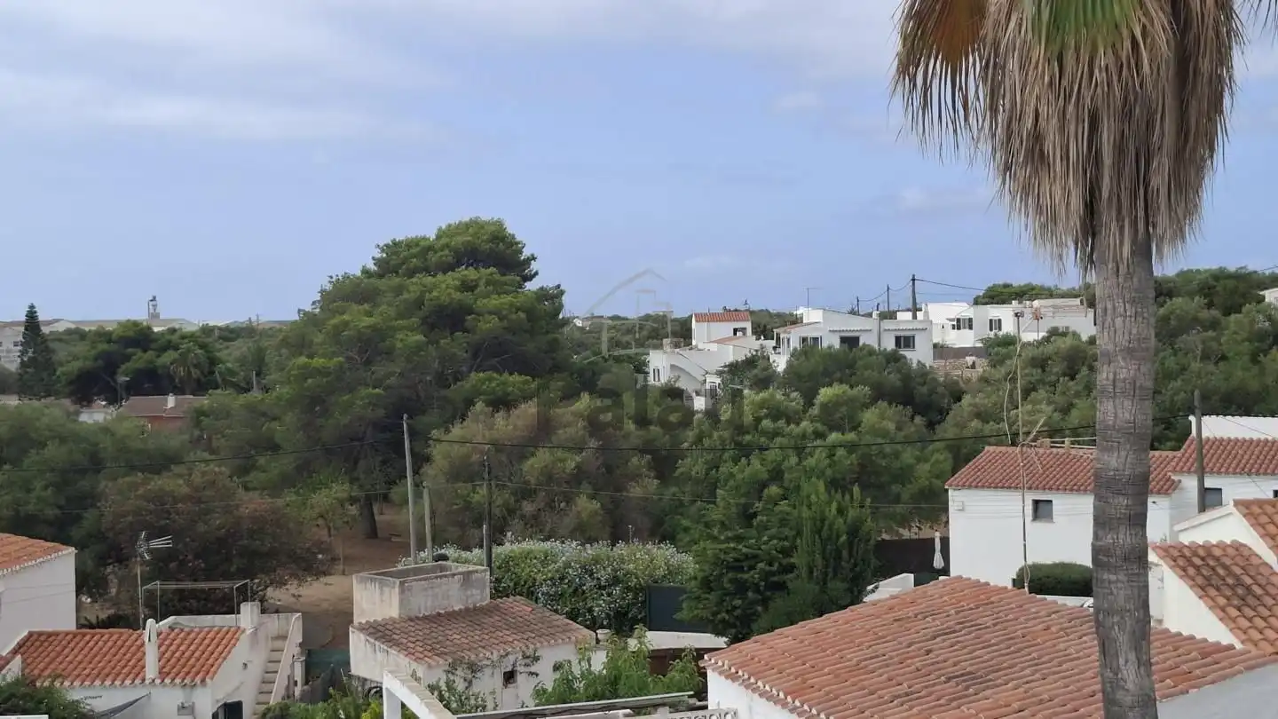 Exterior view of Houses for sale in Es Castell  with Air Conditioner, Heating and Private garden