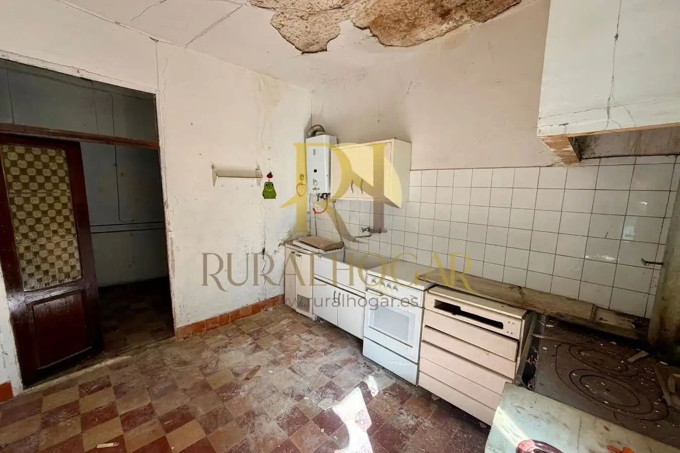 Cocina de Casa o chalet en venta en Milmarcos con Terraza, Balcón y Internet