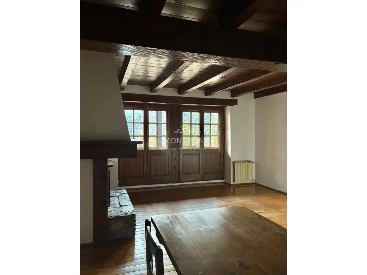 Sala de estar de Casa adosada en venta en Ordino con Terraza