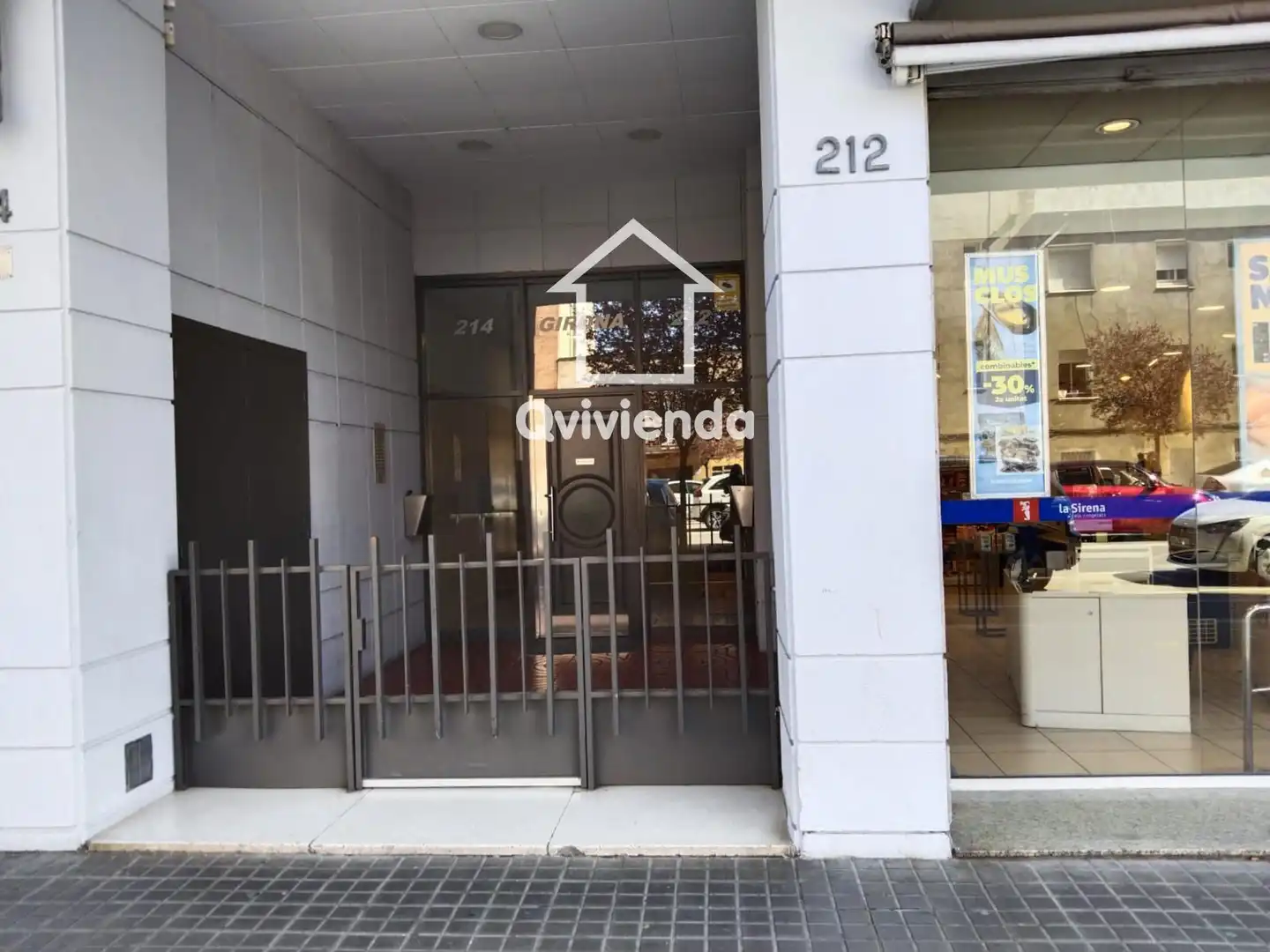 Vista exterior de Piso en venta en Granollers