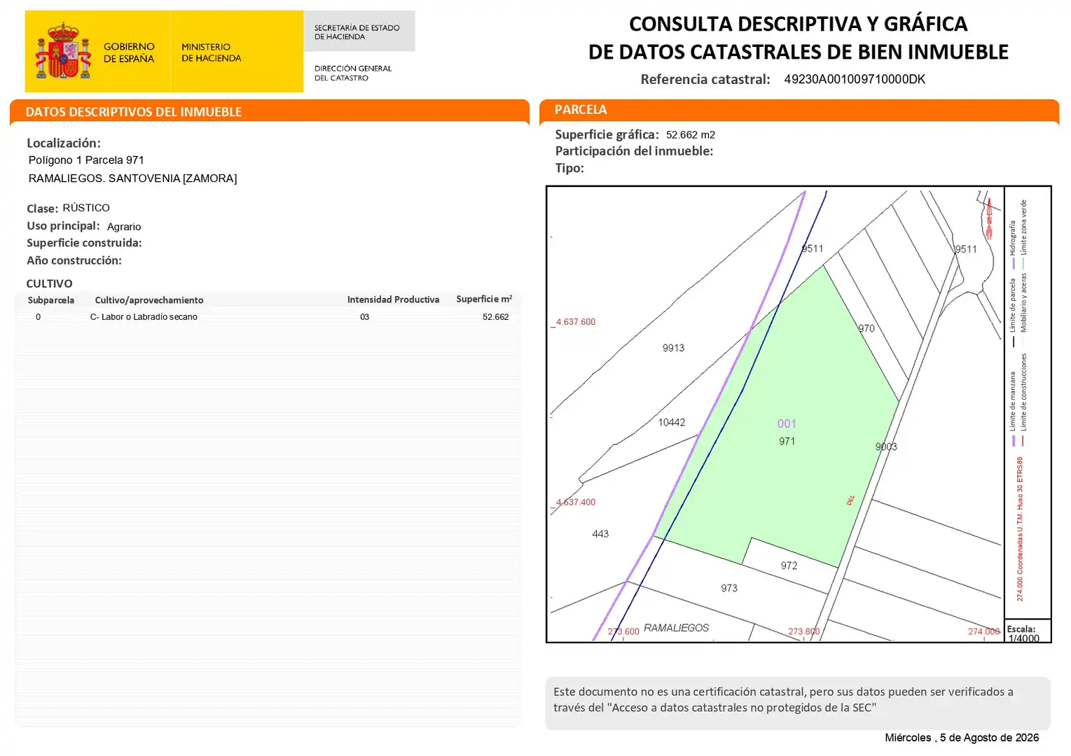 Vista exterior de Terreno en venta en Bretó