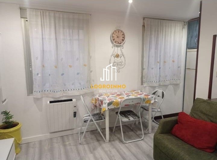 Dining room of Flat for sale in  Logroño  with Heating, Storage room and Furnished