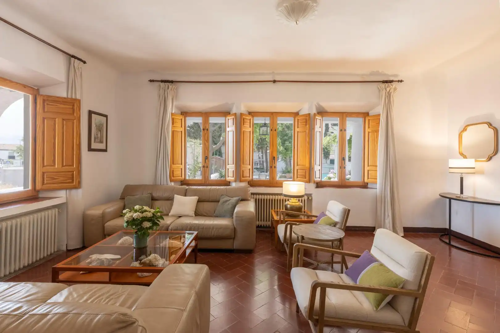 Sala de estar de Casa o chalet en venta en Las Gabias con Aire acondicionado, Calefacción y Jardín privado