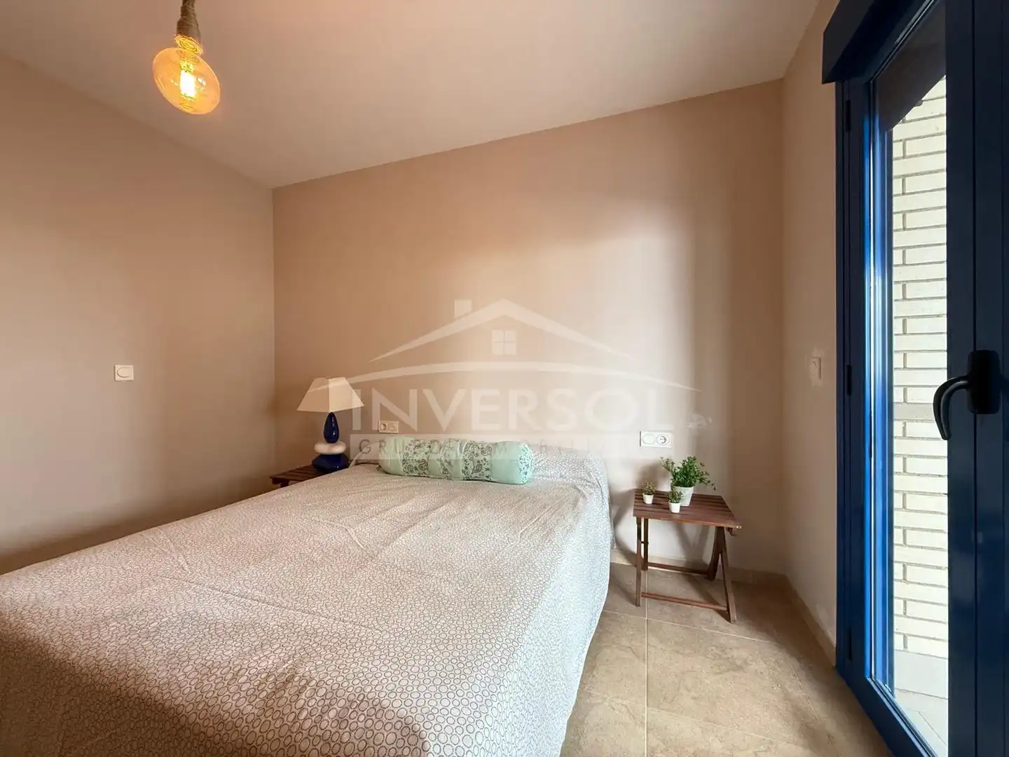 Schlafzimmer von Dachboden zum Verkauf in El Ejido mit Klimaanlage, Heizung und Terrasse