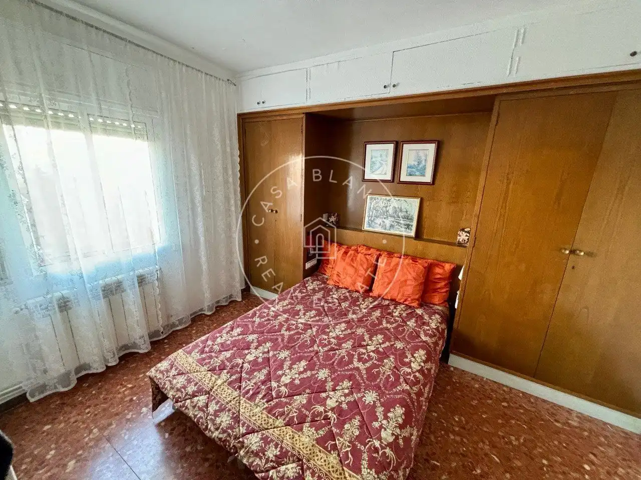 Schlafzimmer von Maisonette zum Verkauf in Lloret de Mar mit Klimaanlage, Heizung und Abstellraum