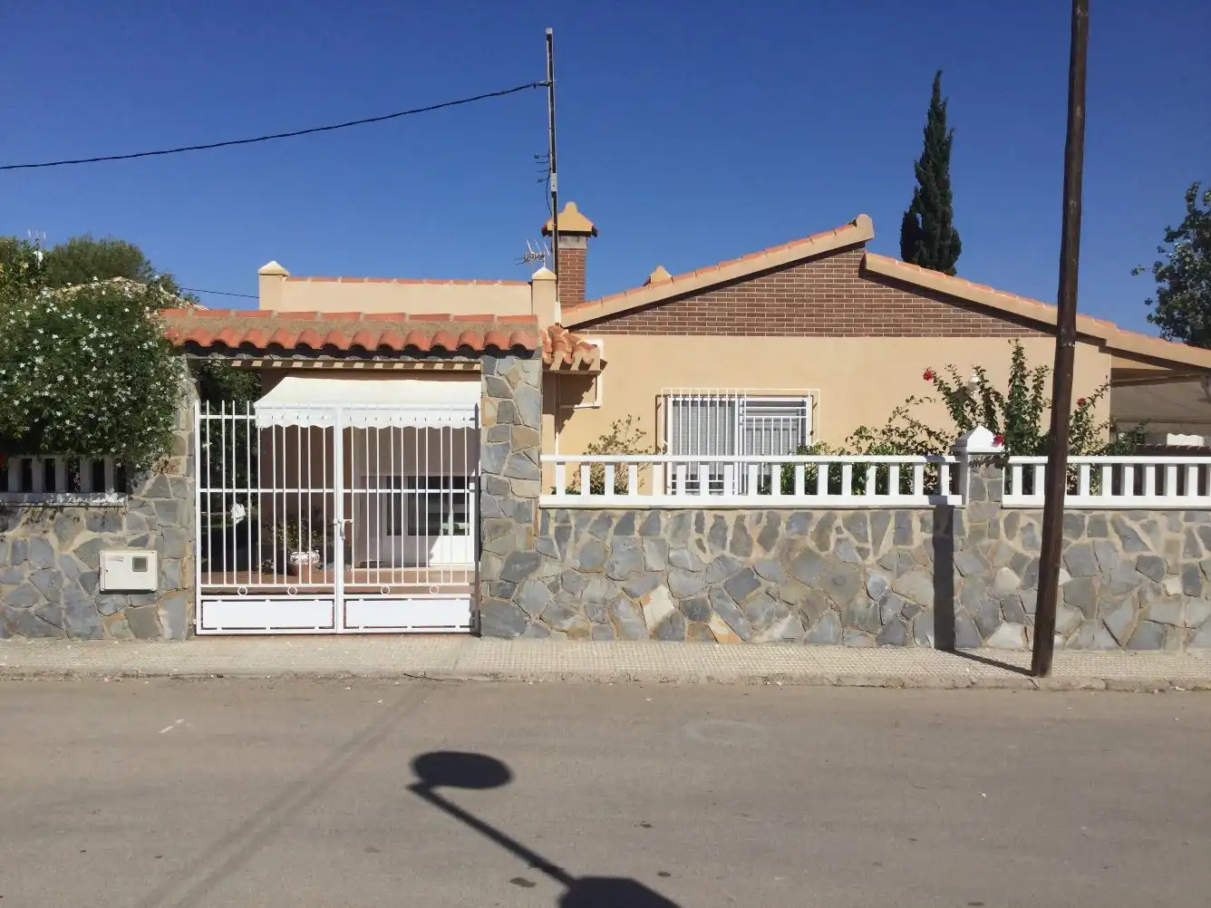 Vista exterior de Casa o chalet en venta en Cartagena con Calefacción, Jardín privado y Terraza