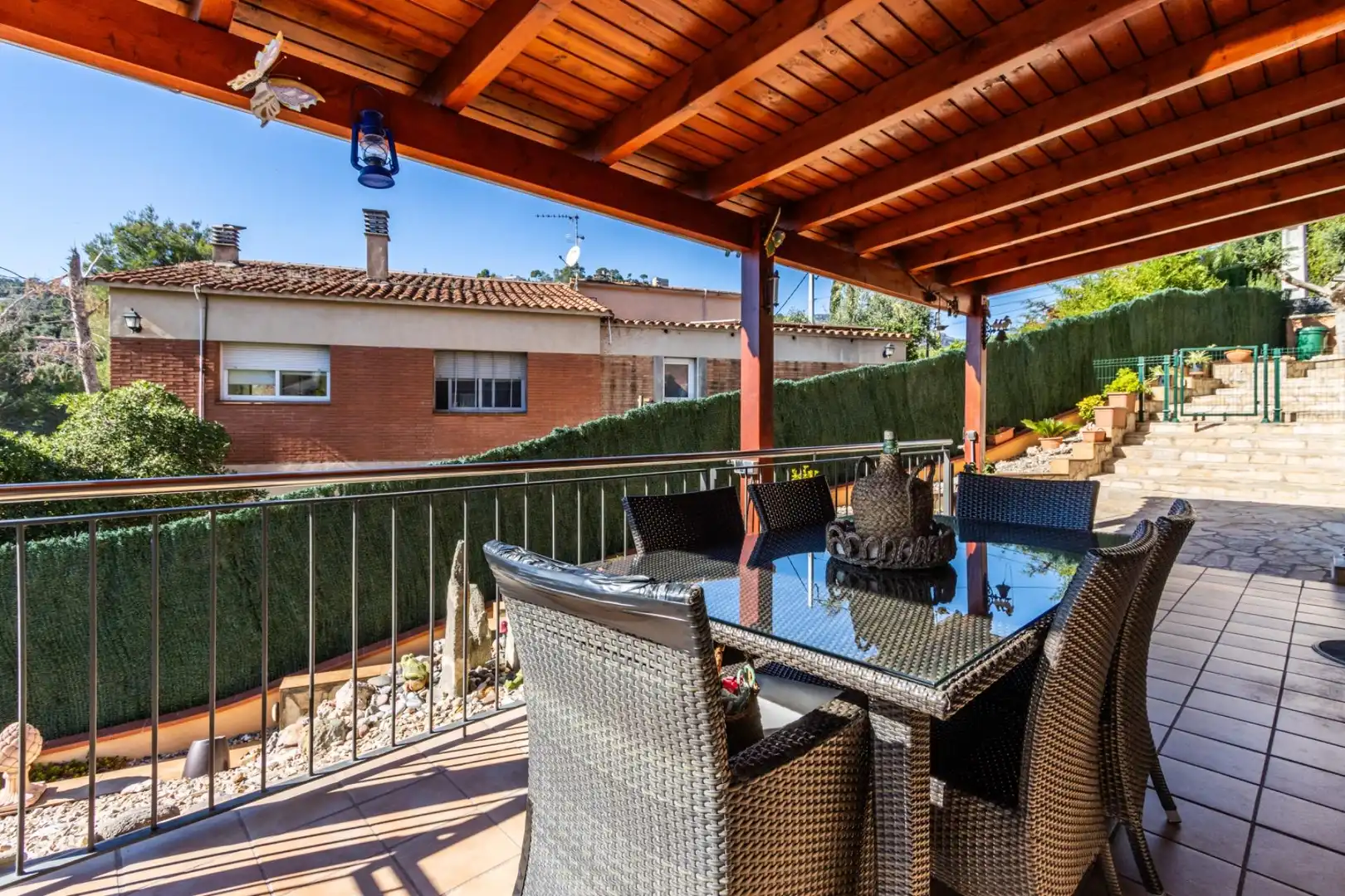Terrassa de Casa adosada en venda en Castellar del Vallès amb Aire condicionat, Calefacció i Terrassa