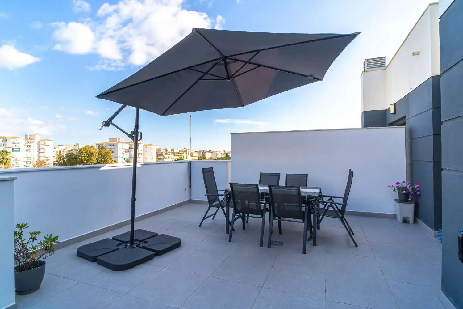 Terrasse von Wohnungen zum Verkauf in Vélez-Málaga mit Klimaanlage