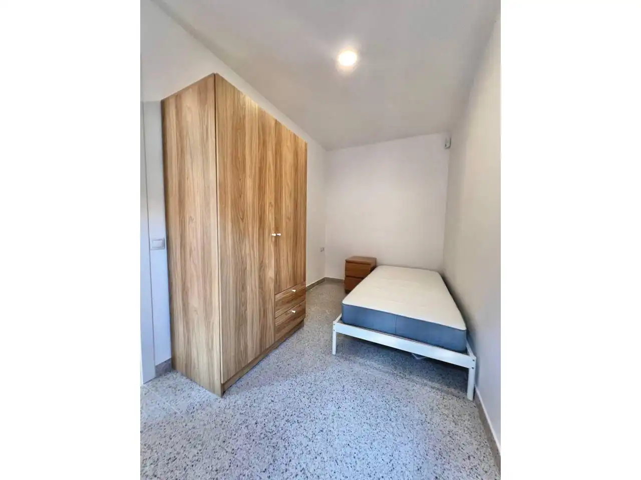 Schlafzimmer von Wohnung zur Miete in Barcelona mit Terrasse und Möbliert