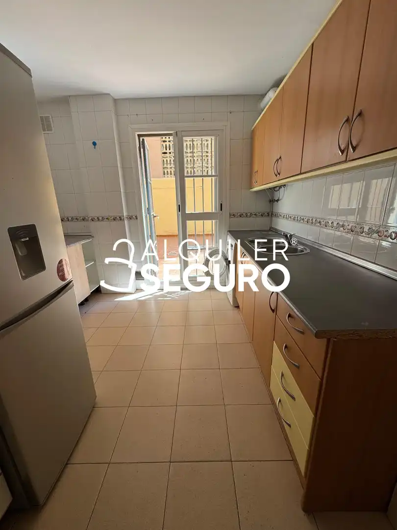 Küche von Wohnung zur Miete in Málaga mit Terrasse