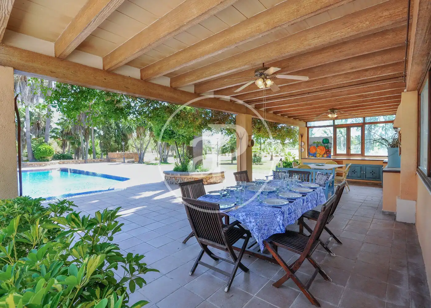 Terraza de Casa o chalet en venta en Binissalem con Aire acondicionado, Calefacción y Jardín privado
