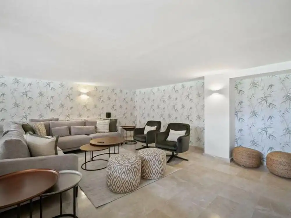 Living room of Houses for sale in Nueva Andalucía