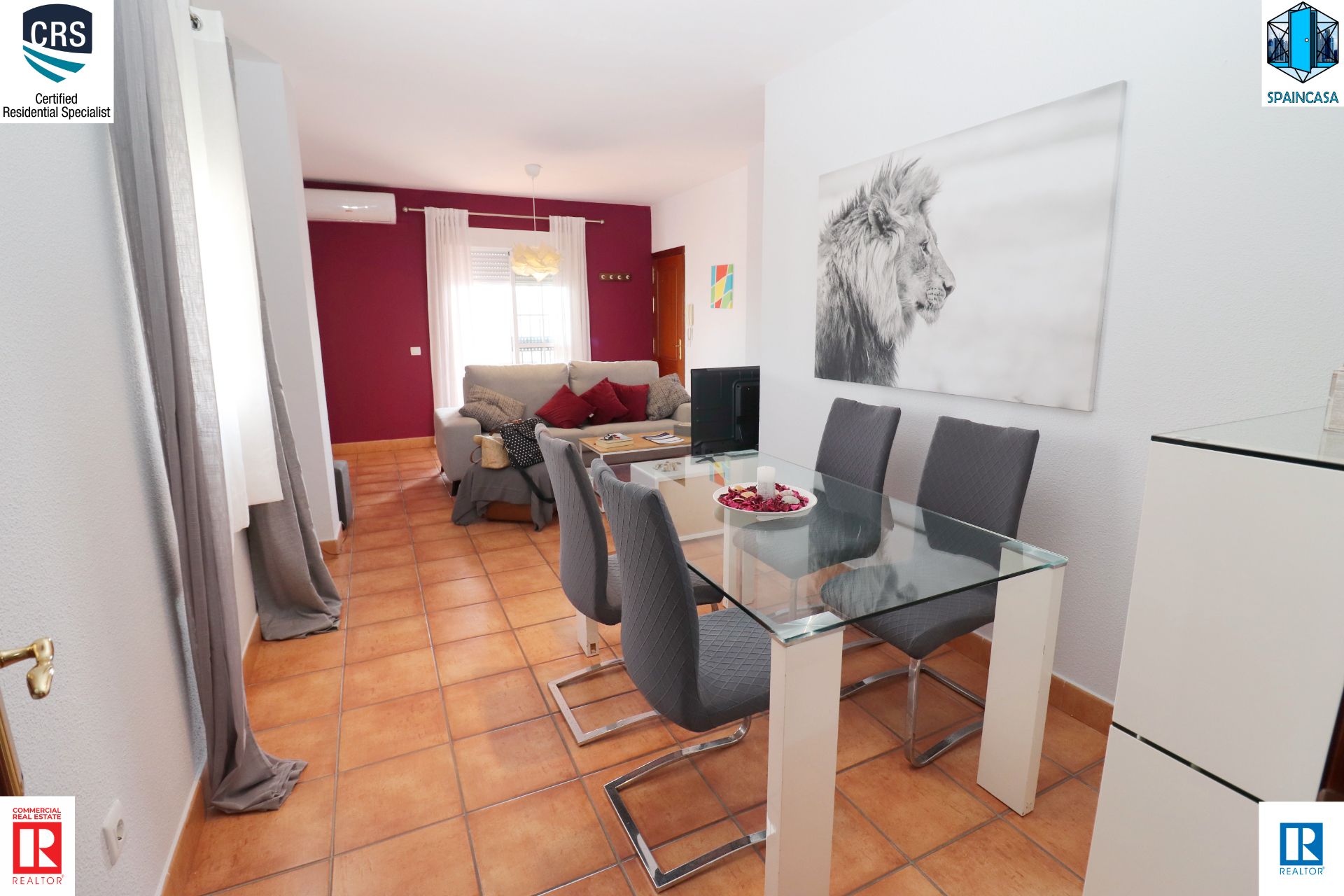 Sala d'estar de Àtic en venda en Aljaraque amb Aire condicionat i Calefacció