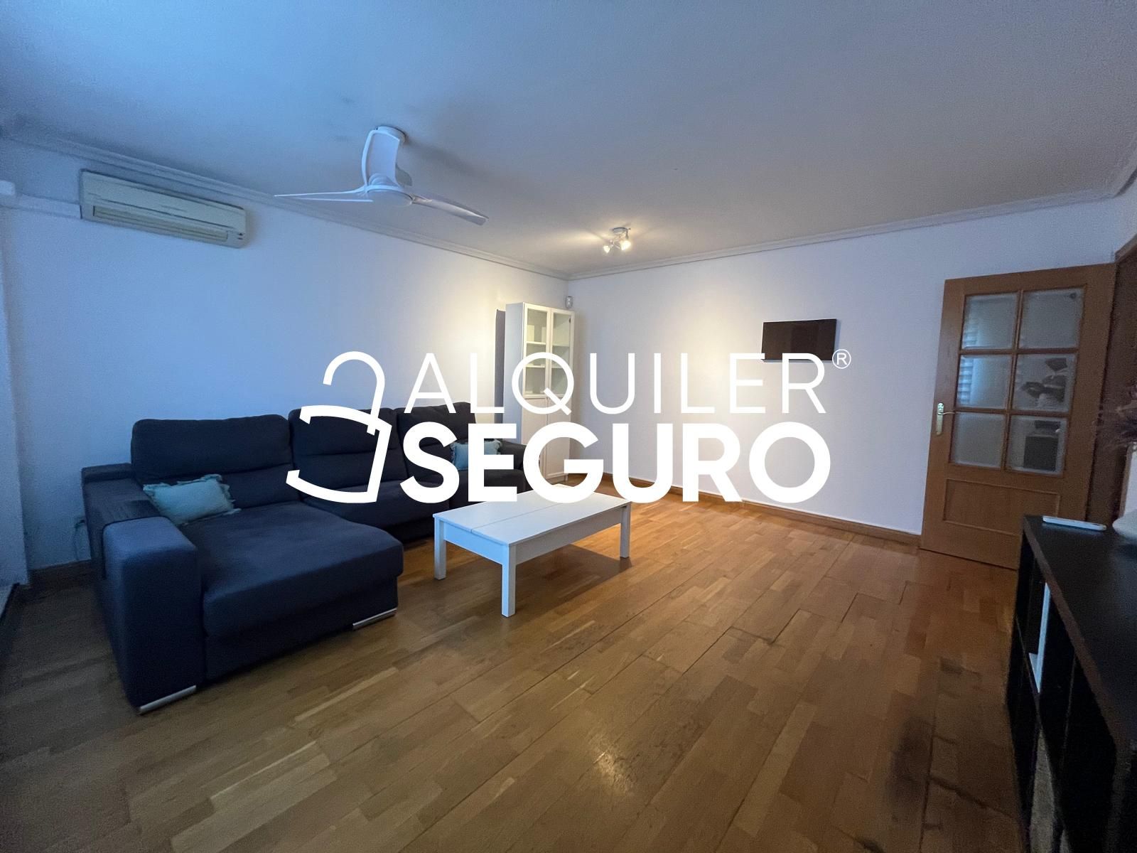 Living room of Flat to rent in  Madrid Capital  with Air Conditioner, Heating and Swimming Pool