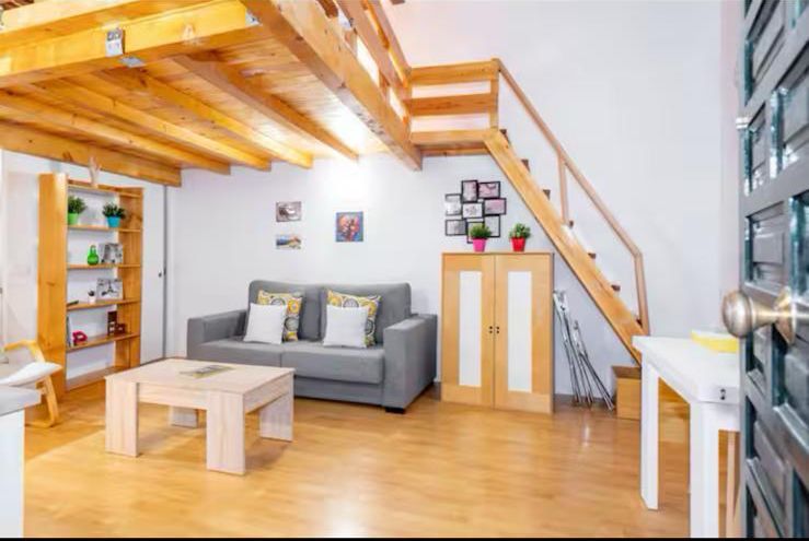 Living room of Planta baja for sale in  Madrid Capital