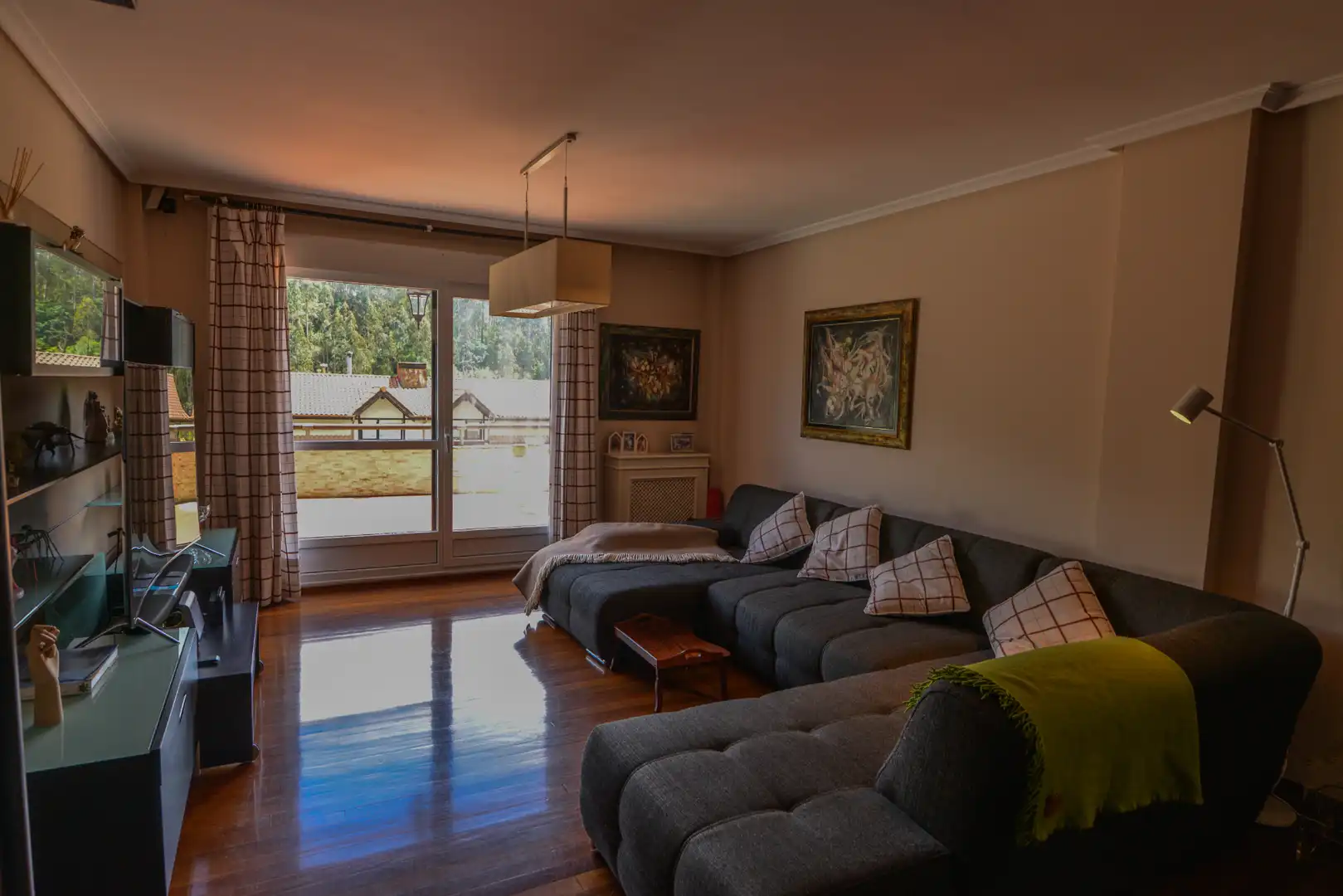 Sala de estar de Casa adosada de alquiler en Plentzia, Bizkaia