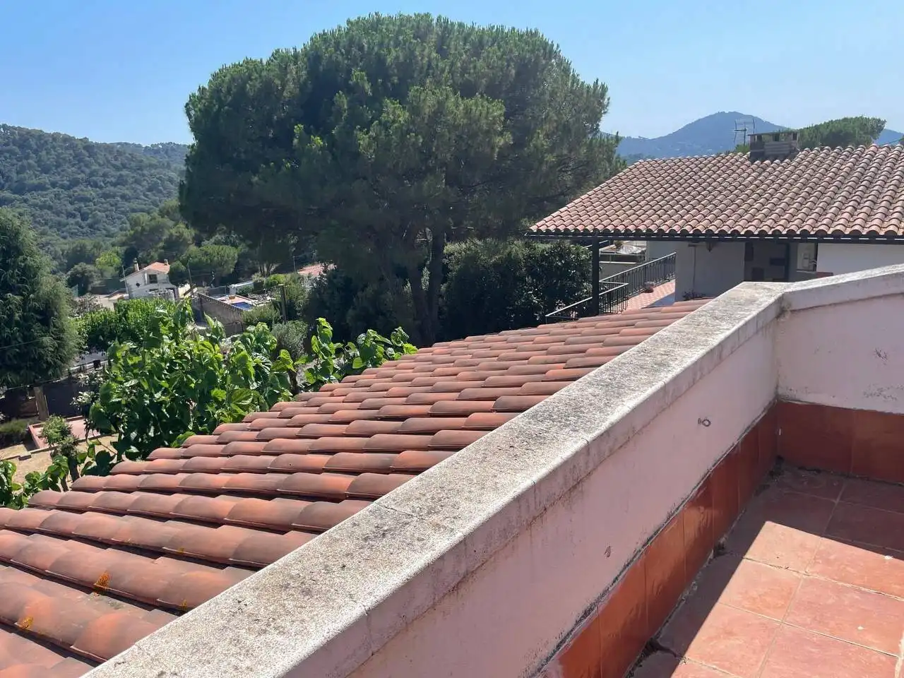 Terraza de Casa o chalet en venta en Vilanova del Vallès con Jardín privado