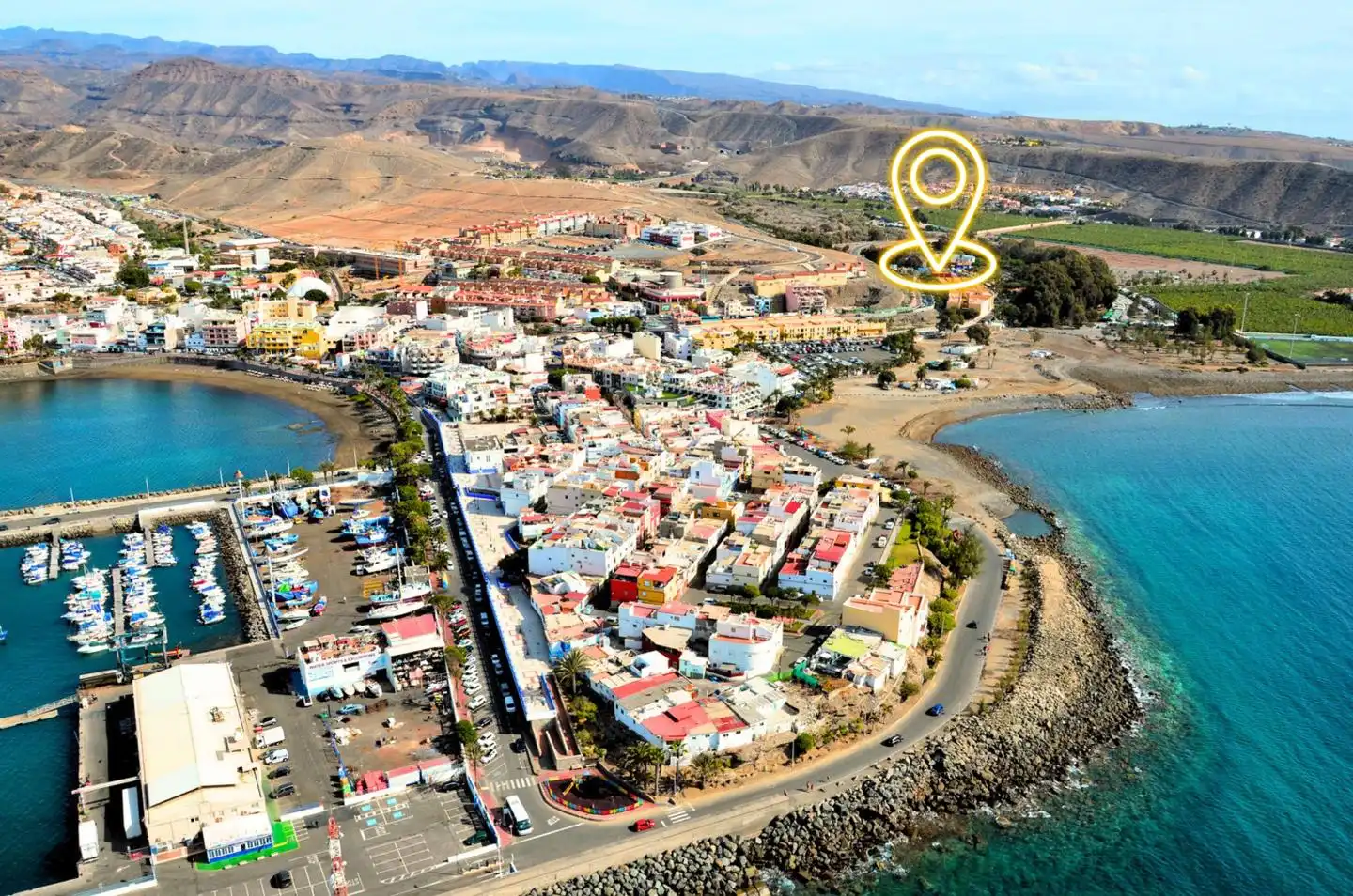 Vista exterior de Planta baixa en venda en Mogán