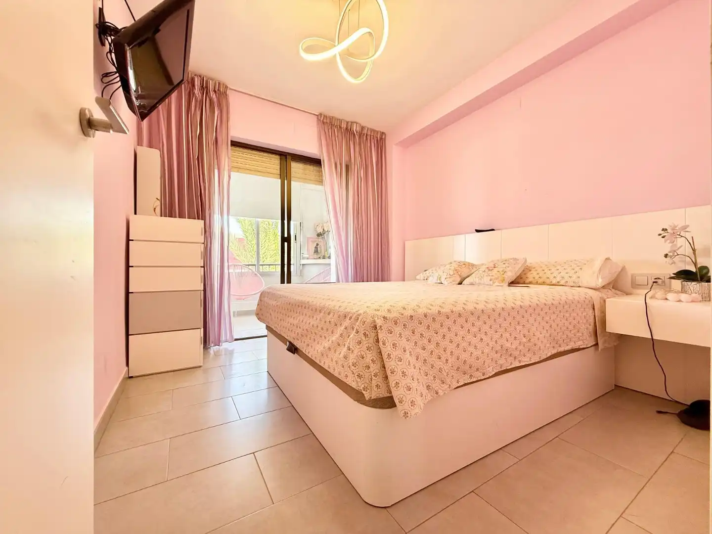 Bedroom of Apartments for rent in Pilar de la Horadada  with Heating, Furnished and Oven