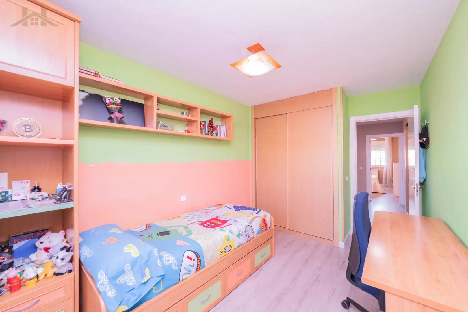 Bedroom of Detached homes for sale in Arroyomolinos (Madrid)  with Air Conditioner, Heating and Private garden