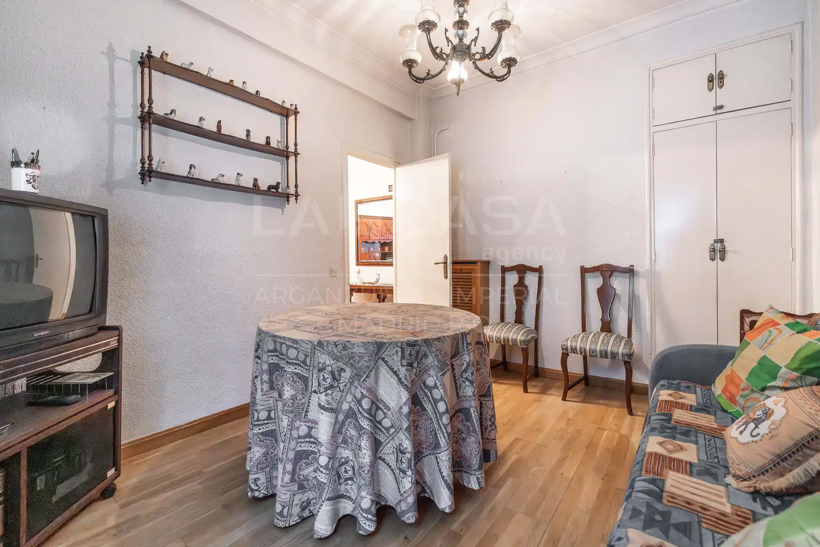 Sala de estar de Piso en venta en Madrid con Calefacción y Trastero