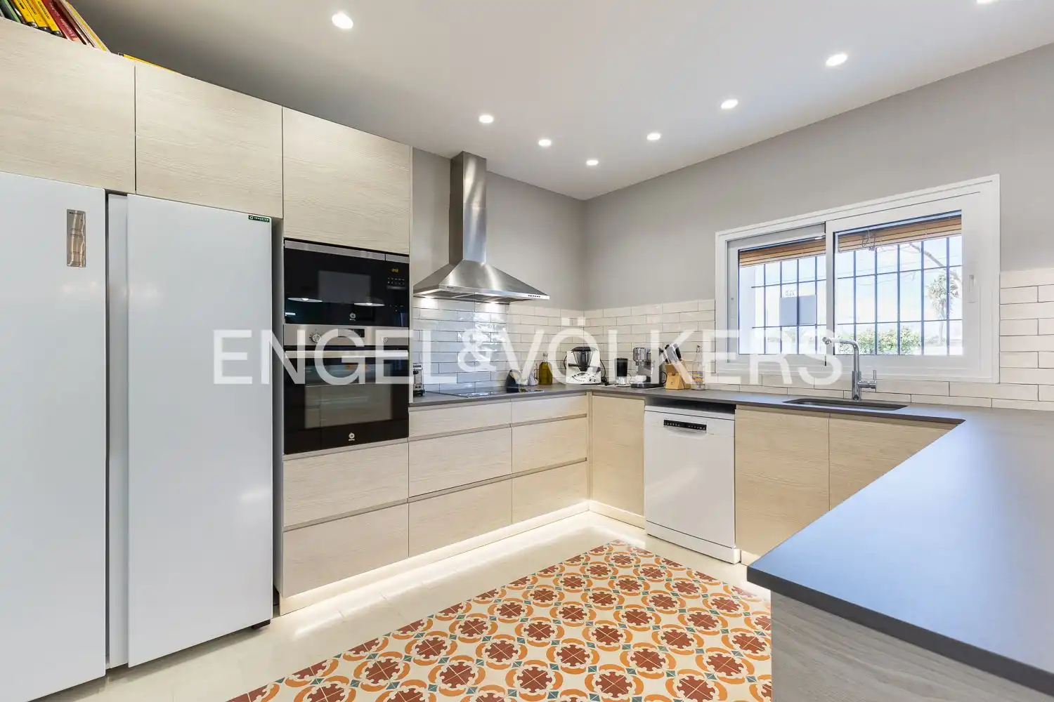 Cocina de Casa o chalet en venta en Carcaixent con Aire acondicionado, Calefacción y Jardín privado