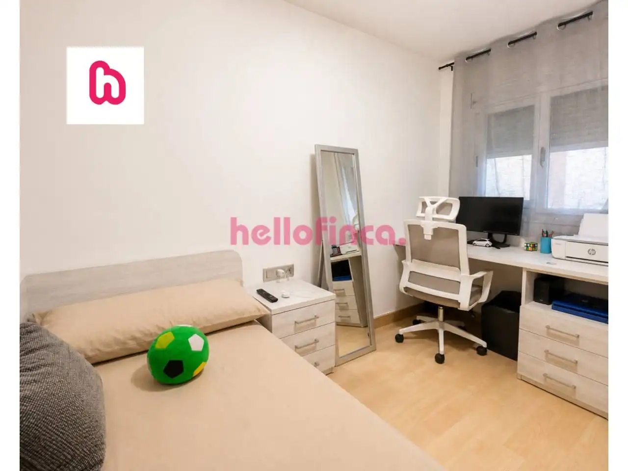 Bedroom of Flat for sale in Ripollet  with Heating, Parquet flooring and Storage room