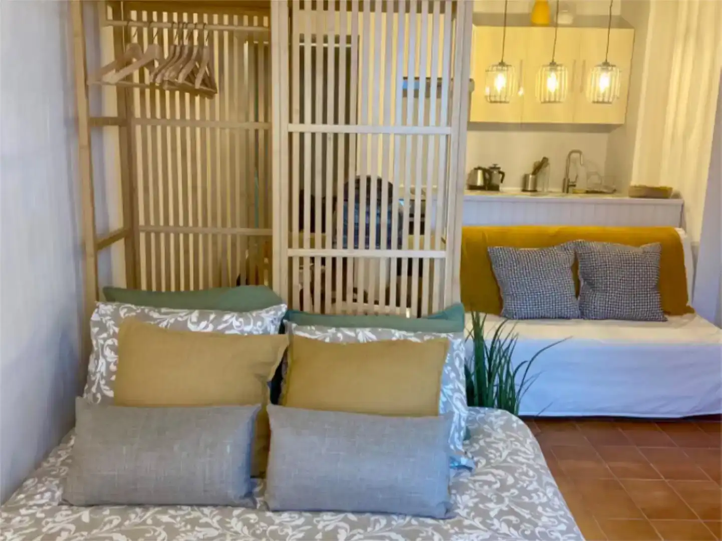 Wohnzimmer von Wohnung zur Miete in Empuriabrava mit Balkon