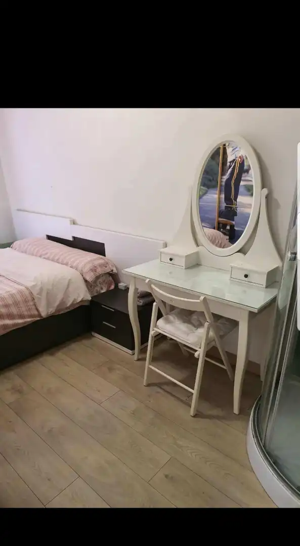 Dormitori de Apartament per a compartir en Barcelona amb Aire condicionat, Calefacció i Moblat