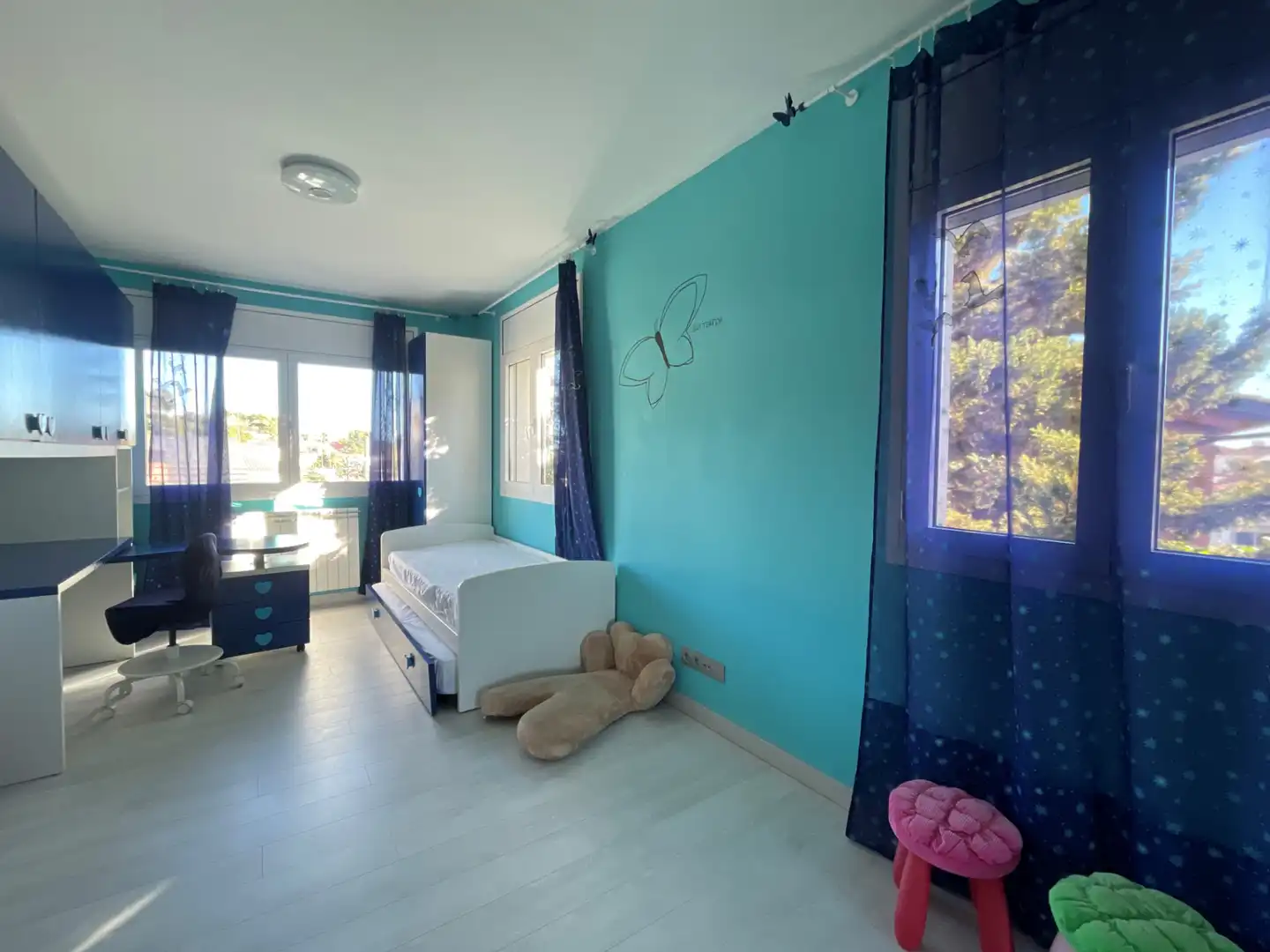 Bedroom of Houses for sale in Castelldefels  with Air Conditioner, Heating and Private garden
