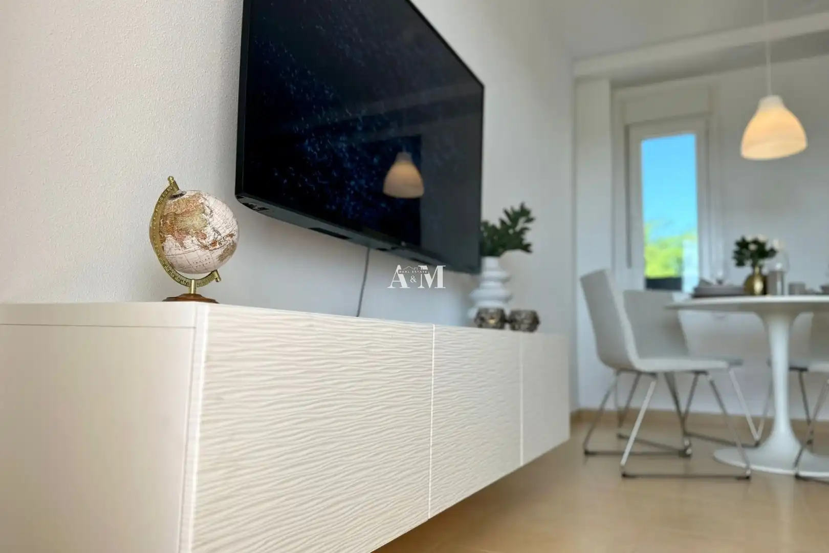 Sala d'estar de Pis de lloguer en Torre-Pacheco amb Aire condicionat, Calefacció i Terrassa