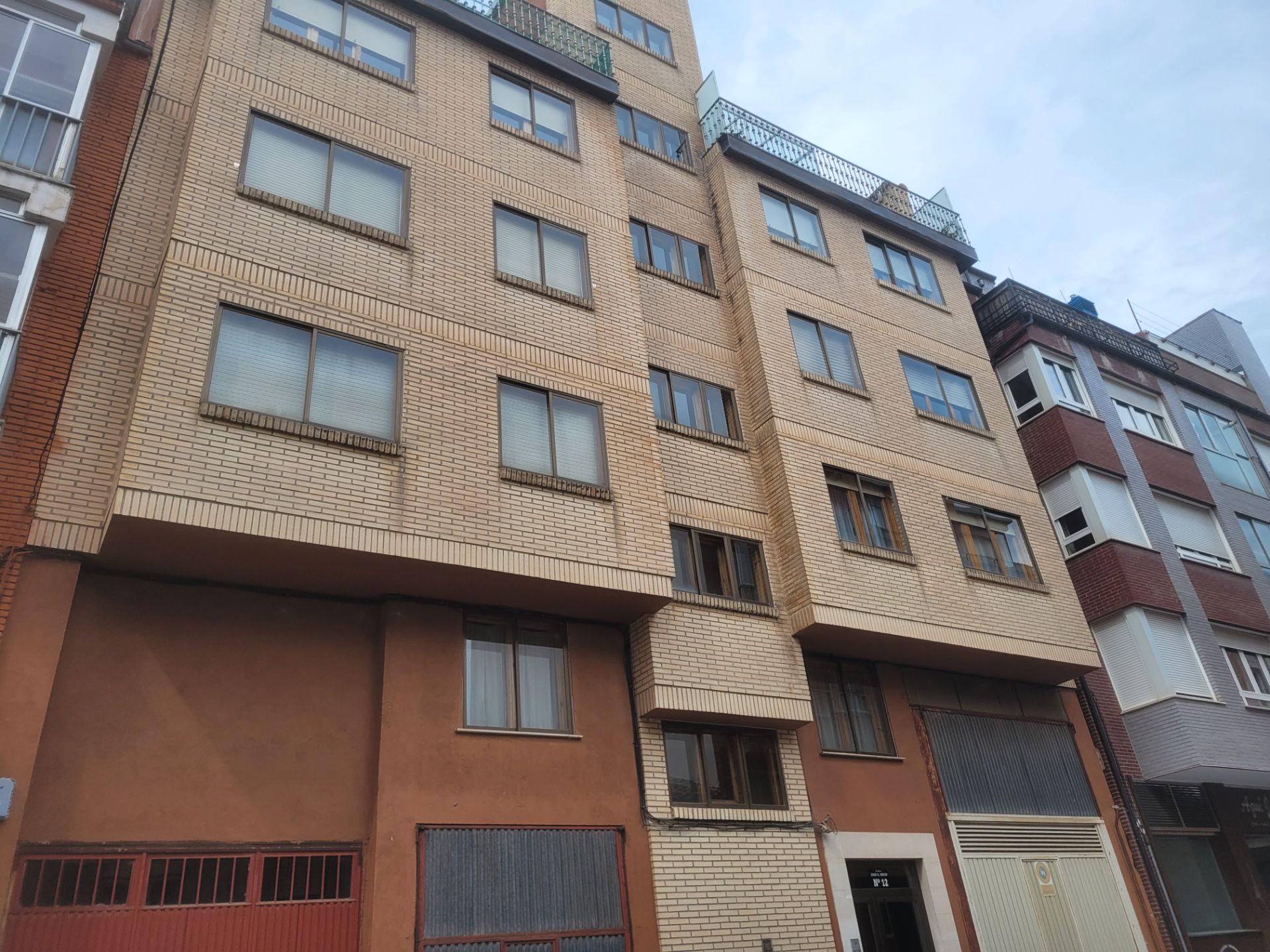 Exterior view of Flat for sale in Soria Capital   with Heating, Parquet flooring and Furnished