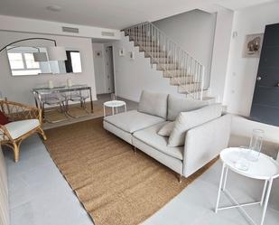 Living room of Single-family semi-detached for sale in  Murcia Capital