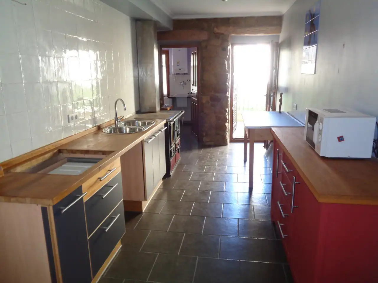 Cocina de Piso en venta en Casalarreina con Calefacción, Jardín privado y Terraza