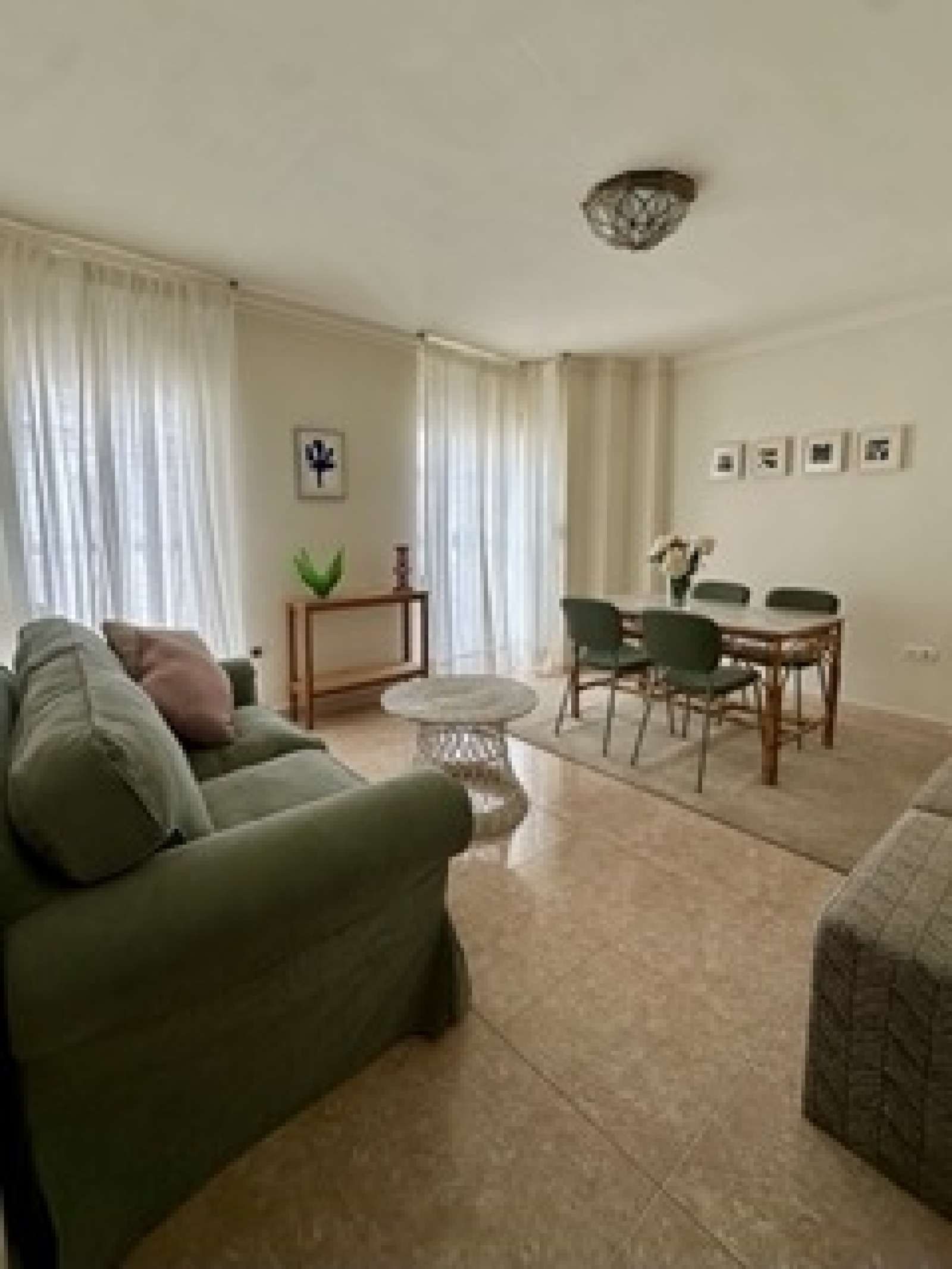 Living room of Apartment to share in Málaga Capital  with Air Conditioner and Terrace