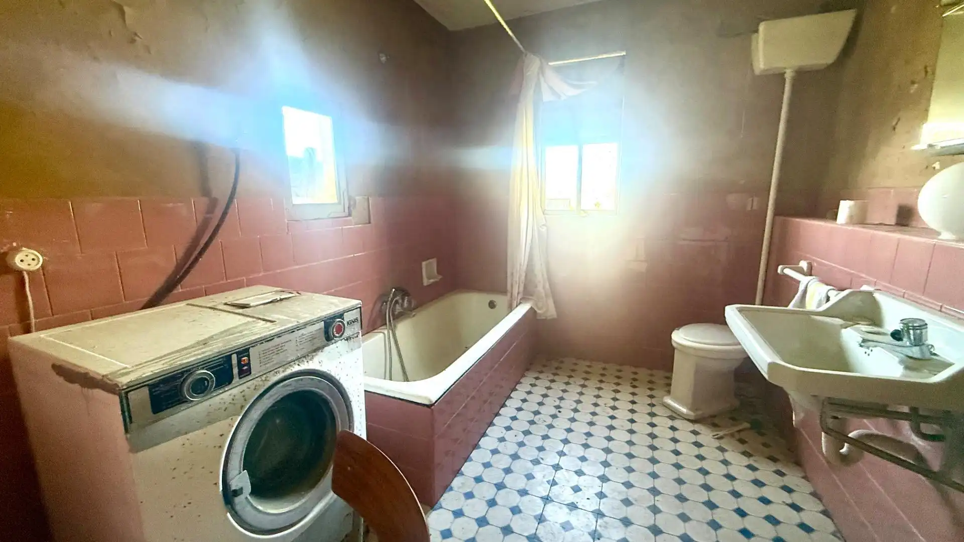 Baño de Casa o chalet en venta en Piñor con Jardín privado, Terraza y Amueblado